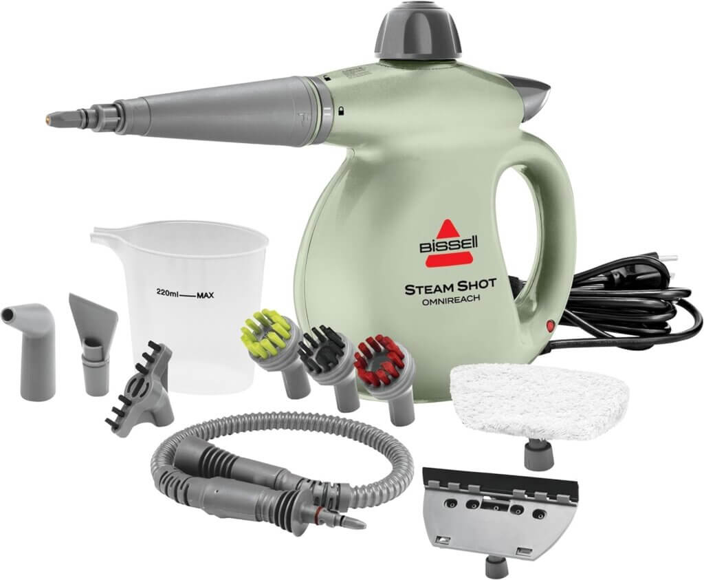 BISSELL Steam Shot OmniReach handheld portable steam cleaner
