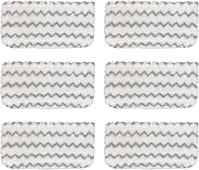 Shark S1000 steam mop Microfiber Mop Pads (6-Pack)