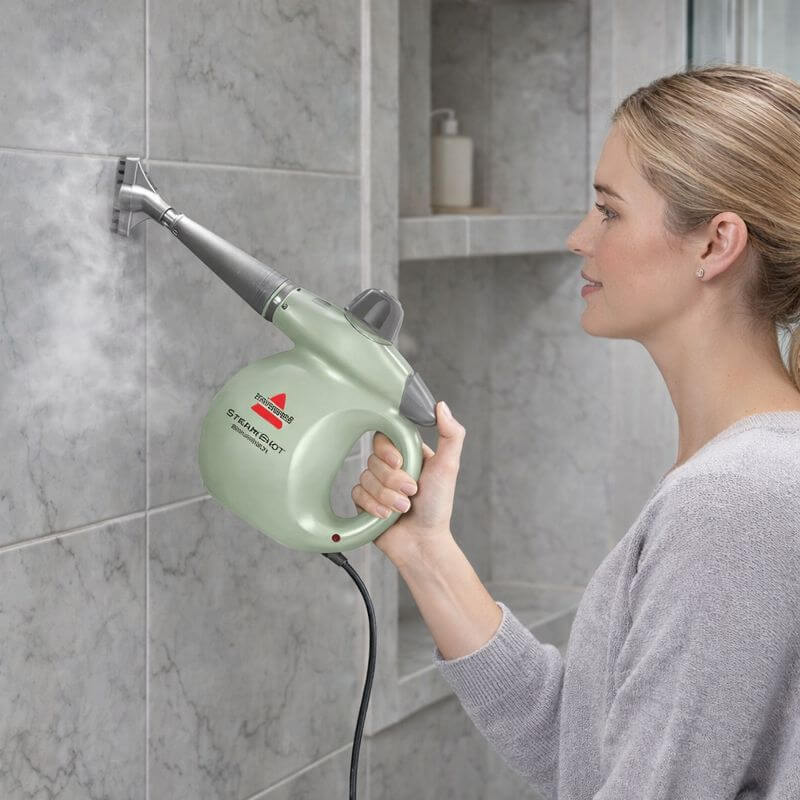 BISSELL Steam Shot OmniReach on Grime 
