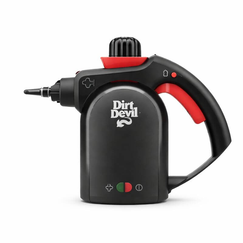 Dirt Devil 7-in-1 steam cleaner Clean more and refill less with the 8.5 oz. water tank