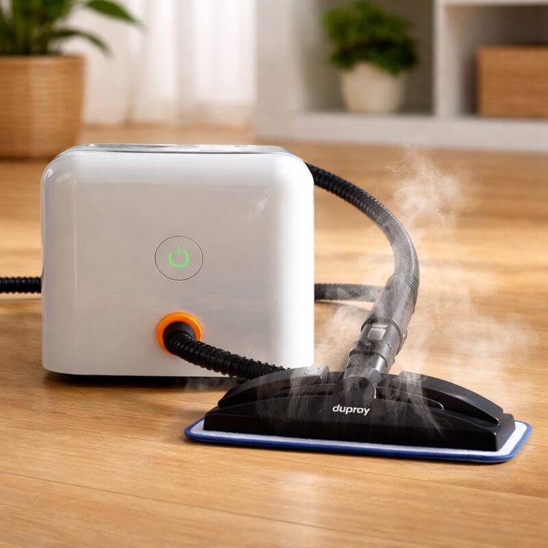 Dupray Neat steam cleaner quick heat-up time ready to use in minutes
