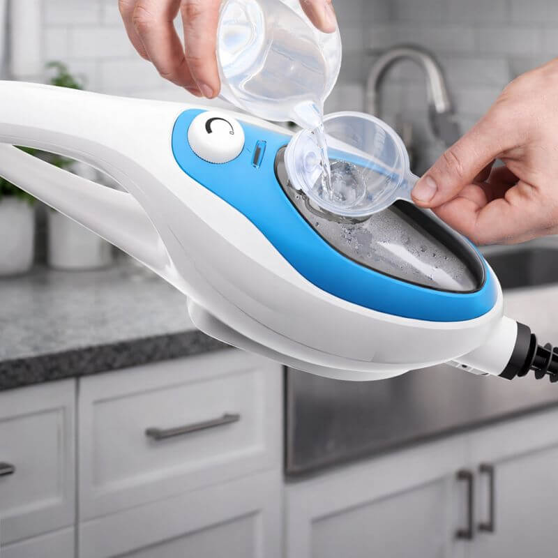 PurSteam 10-in-1 steam mop large easy-fill water tank
