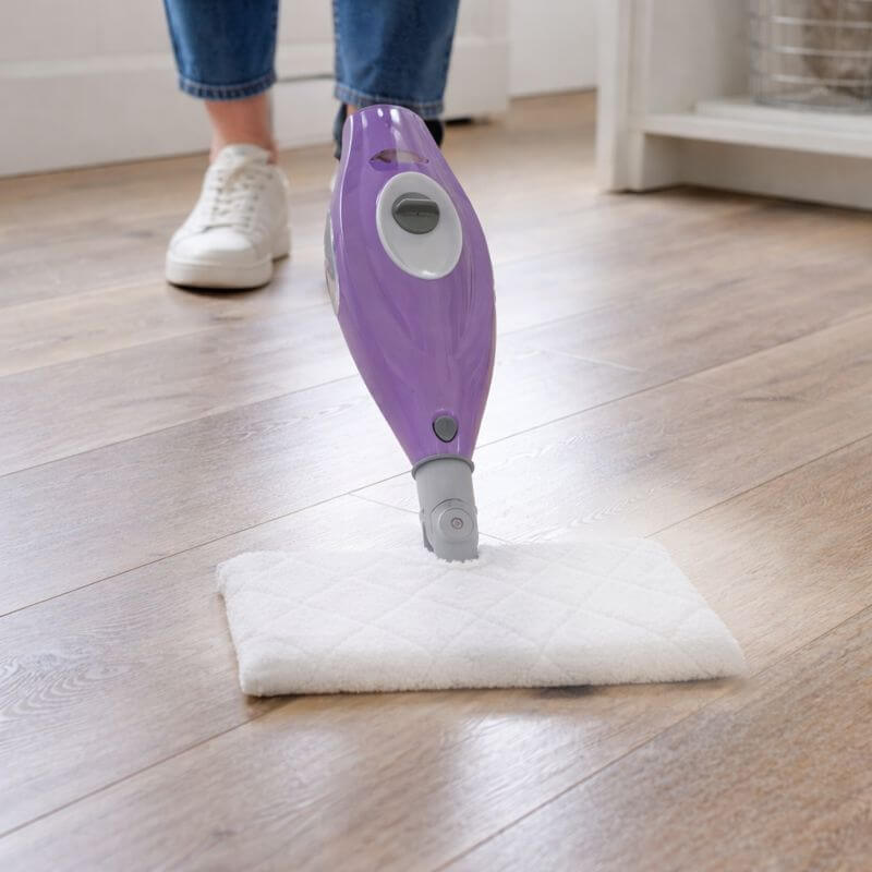 Shark Steam Pocket Mop S3501 steam mop cleaning sealed hardwood floor indoors