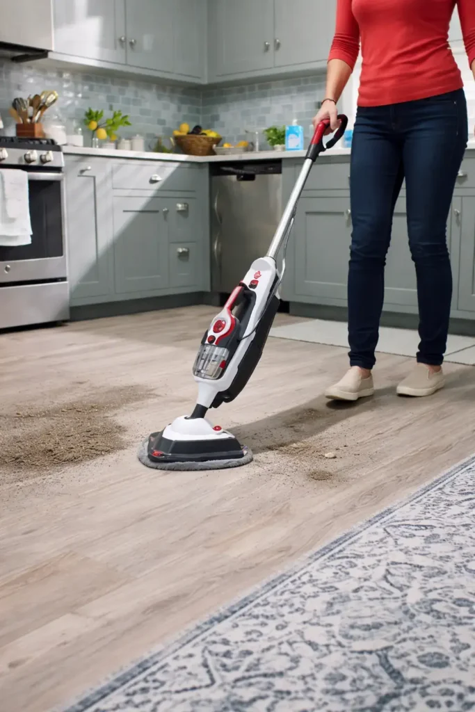 Steam cleaners use steam for chemical free cleaning