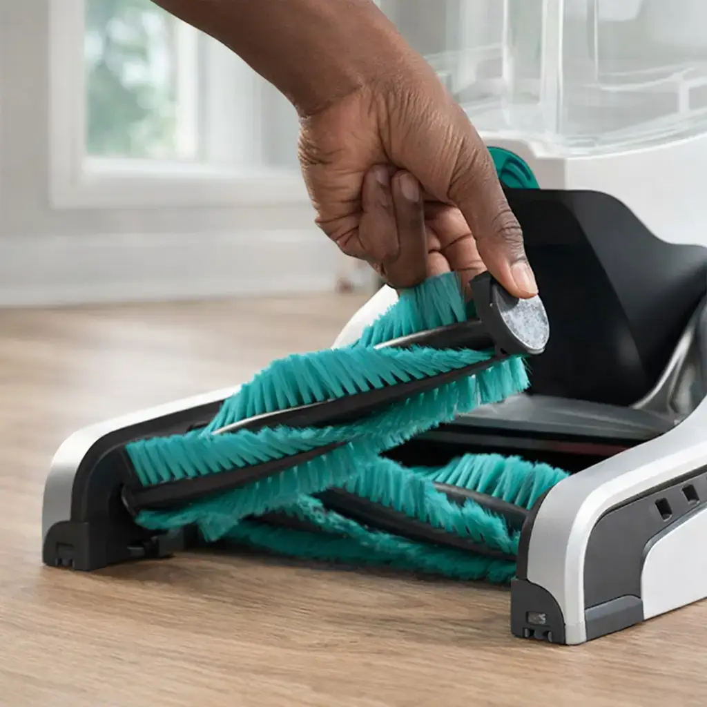 FlexForce PowerBrushes deep cleaning carpet fibers